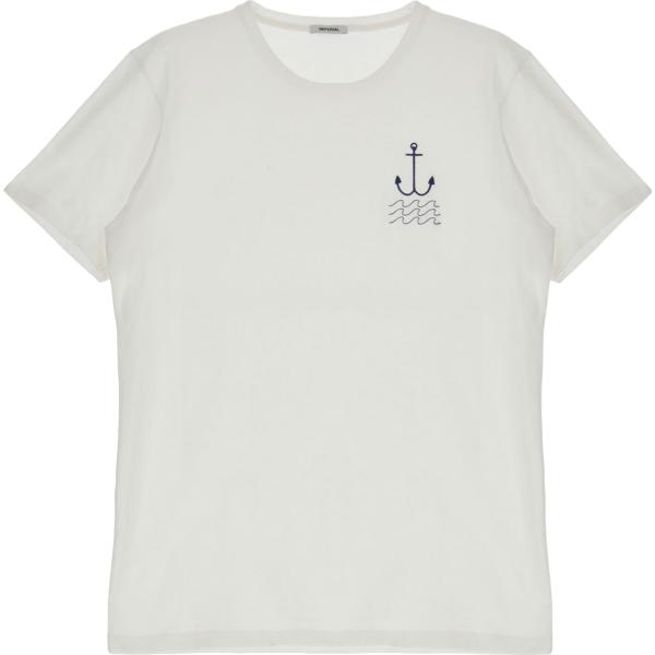 t-shirt Imperial grigio con stampe