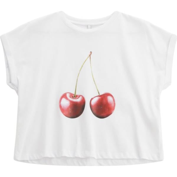 t-shirt Imperial bianco con stampe