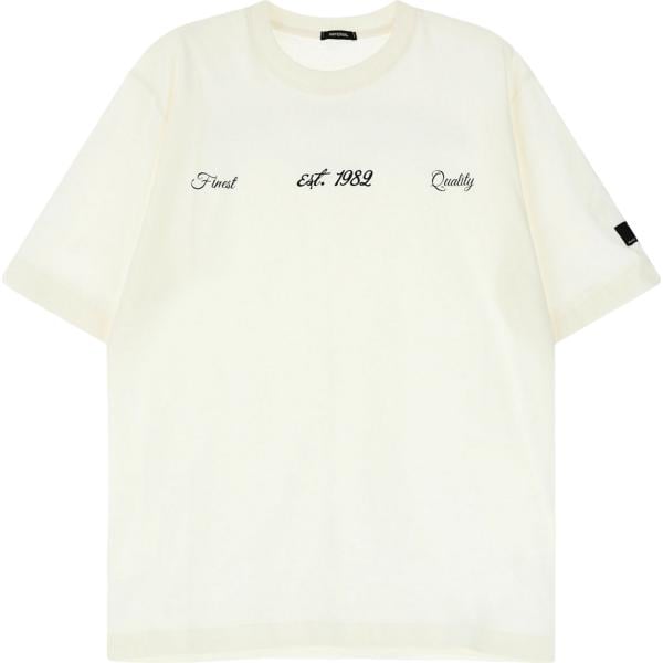 t-shirt Imperial bianco con stampe