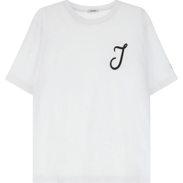 t-shirt Imperial bianco con stampe