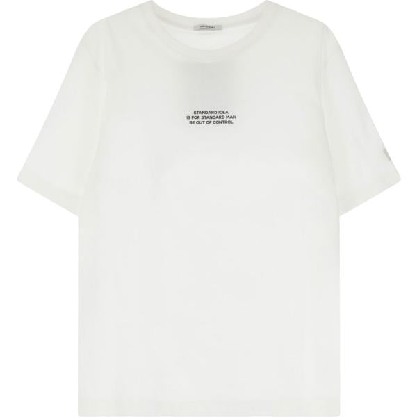 t-shirt Imperial bianco con stampe