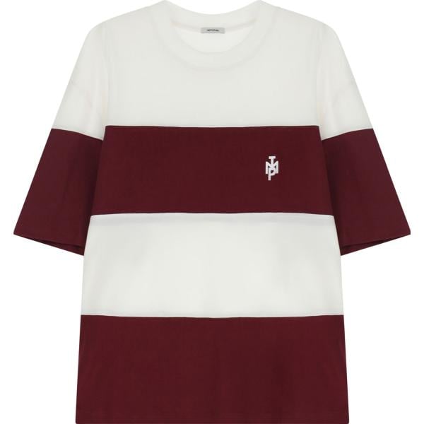 t-shirt Imperial multicolore a righe