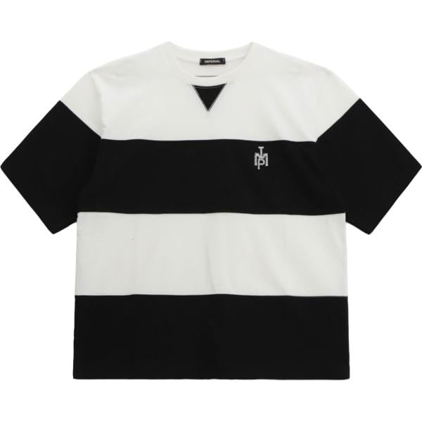 t-shirt Imperial multicolore a righe