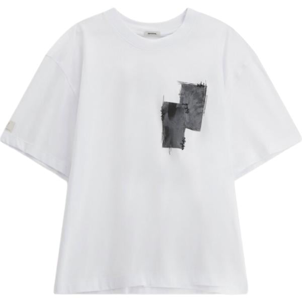 t-shirt Imperial bianco con stampe