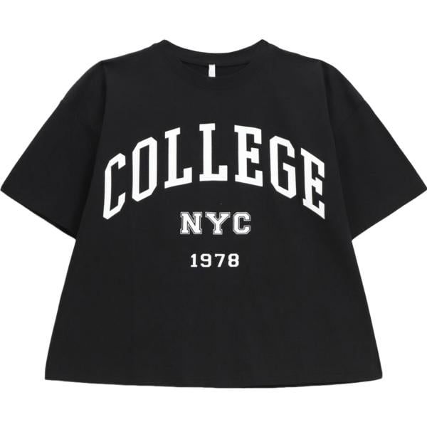 t-shirt Imperial nero con stampe