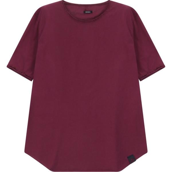 t-shirt Imperial rosso tinta unita