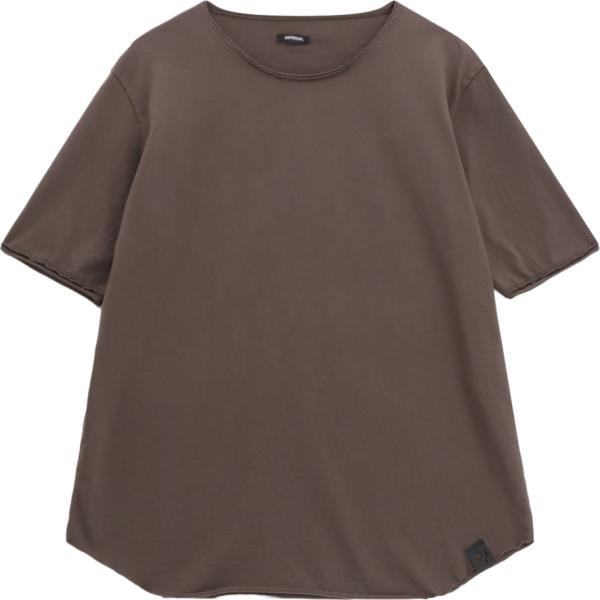 t-shirt Imperial marrone tinta unita