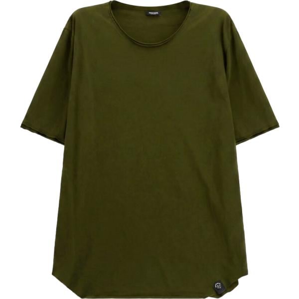 T-shirt da uomo in verde oliva girocollo a maniche corte Imperial