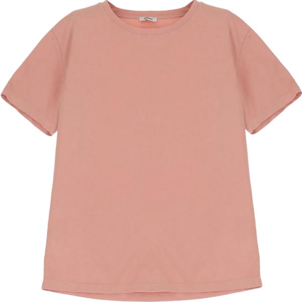 t-shirt Imperial rosa tinta unita