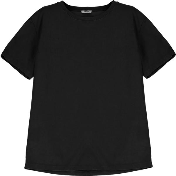 t-shirt Imperial nero tinta unita