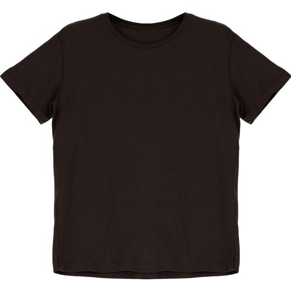 t-shirt Imperial marrone tinta unita