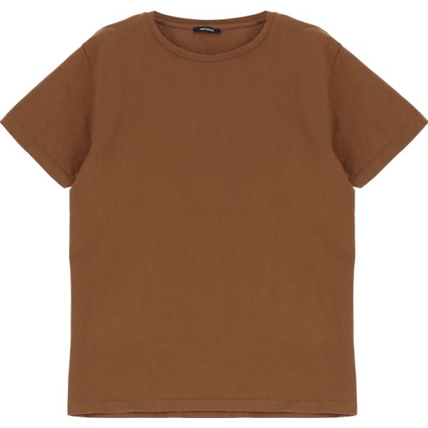 t-shirt Imperial marrone tinta unita