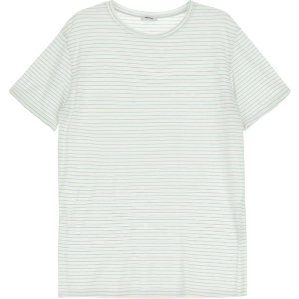 t-shirt Imperial bianco a righe