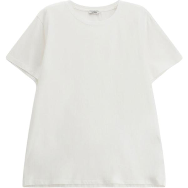 t-shirt Imperial grigio tinta unita