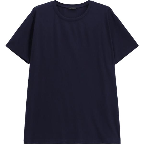 T-shirt da uomo in blu scuro girocollo a maniche corte Imperial