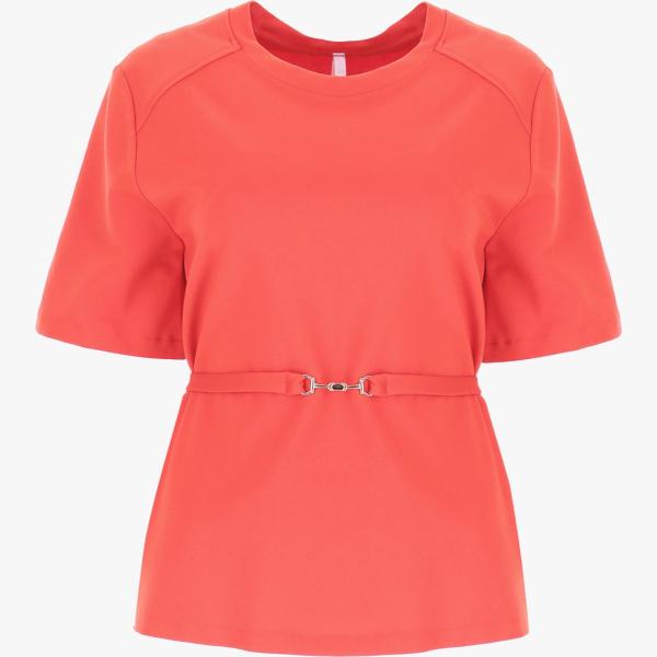 t-shirt Imperial arancione tinta unita