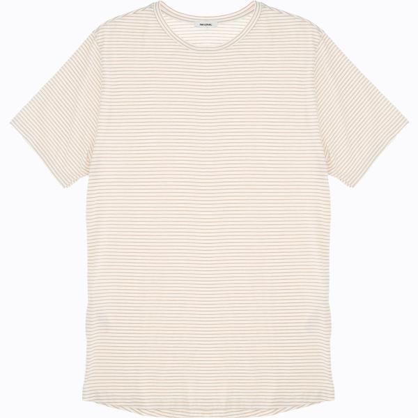 t-shirt Imperial bianco a righe