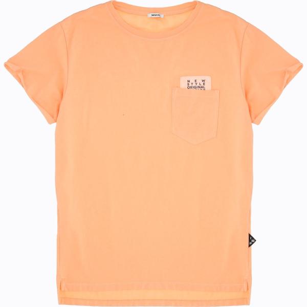 t-shirt Imperial arancione con stampe