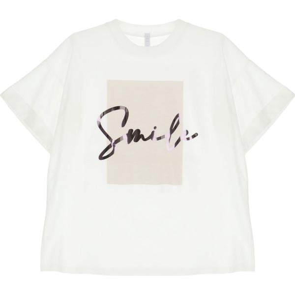 t-shirt Imperial bianco con stampe