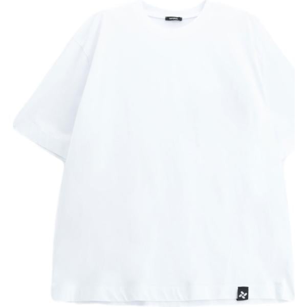 T-shirt da uomo in bianco neve girocollo a maniche corte Imperial Imperial