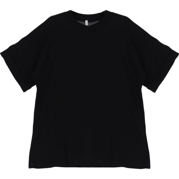 t-shirt Imperial nero tinta unita