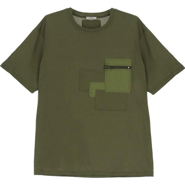 t-shirt Imperial verde con stampe
