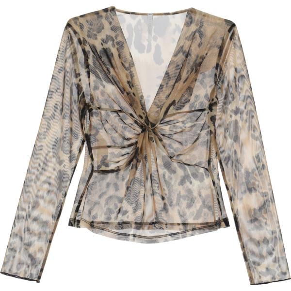 maglieria Imperial marrone animalier