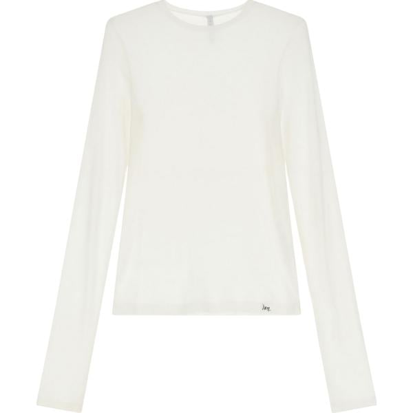 t-shirt Imperial bianco tinta unita