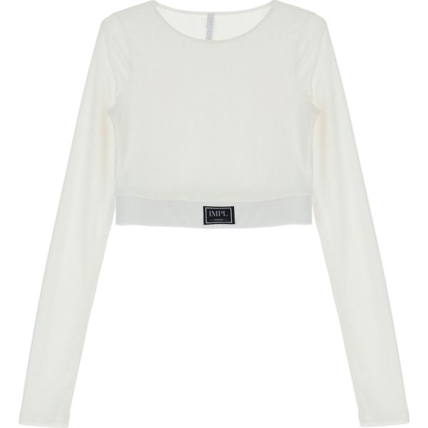 maglieria Imperial bianco tinta unita