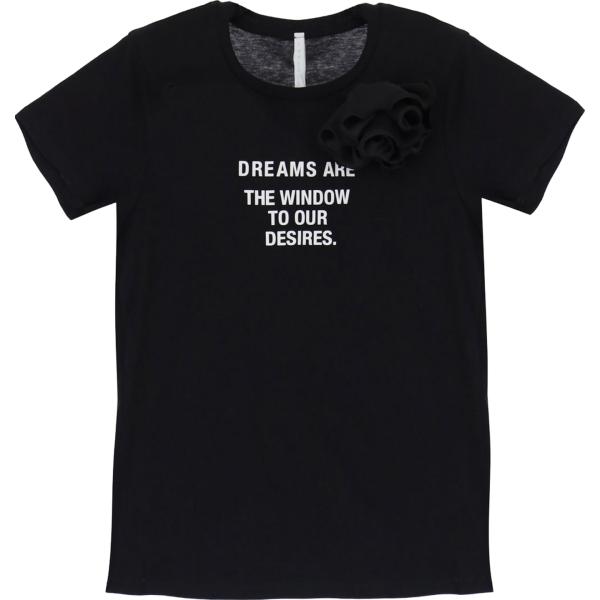 t-shirt Imperial nero con stampe