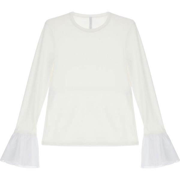 t-shirt Imperial bianco tinta unita