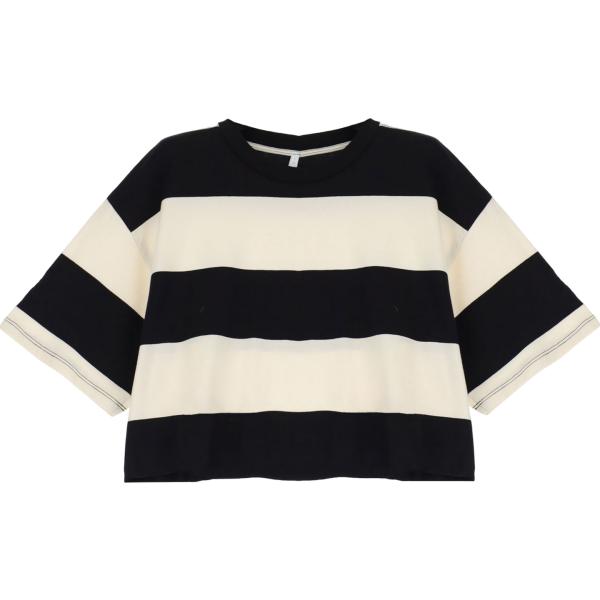 t-shirt Imperial multicolore a righe