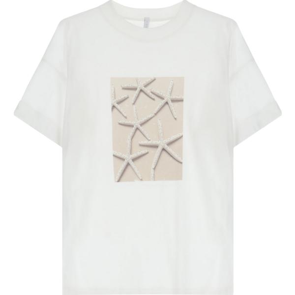 t-shirt Imperial bianco con stampe