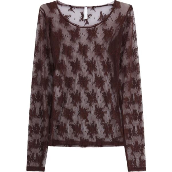 t-shirt Imperial nero a fiori