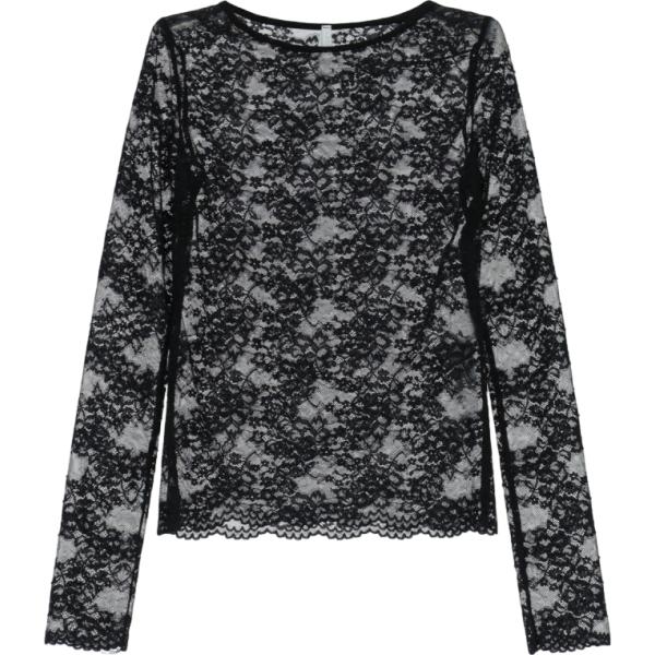 bluse Imperial nero a fiori