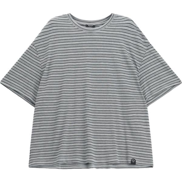 t-shirt Imperial grigio a righe