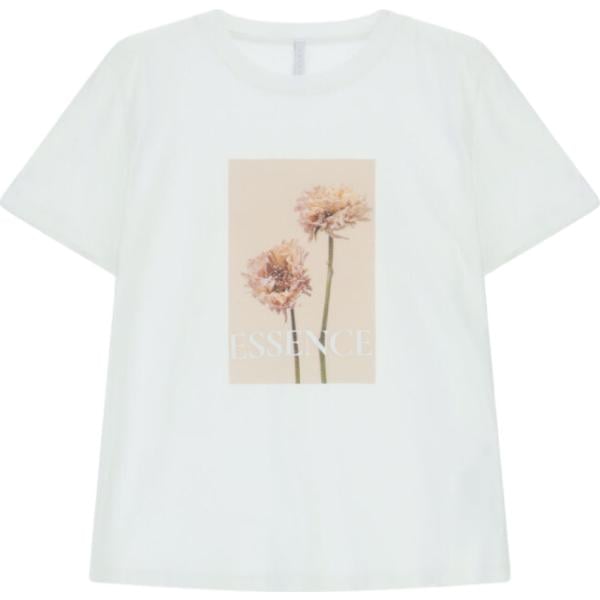 t-shirt Imperial bianco con stampe