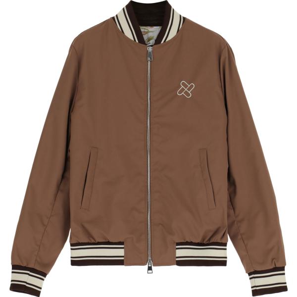 giacche Imperial marrone con stampe