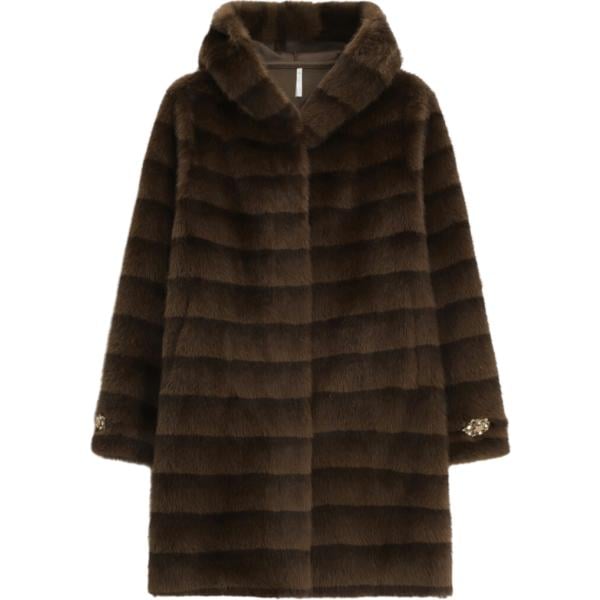 ecopellicce Imperial marrone a righe