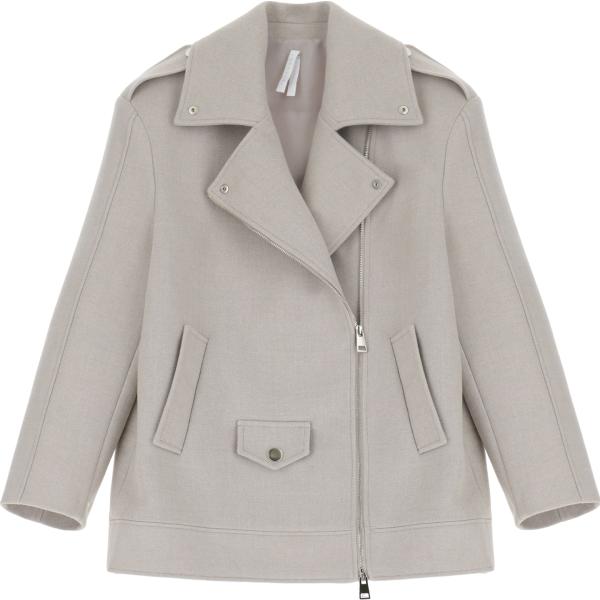 blazer Imperial viola geometrica