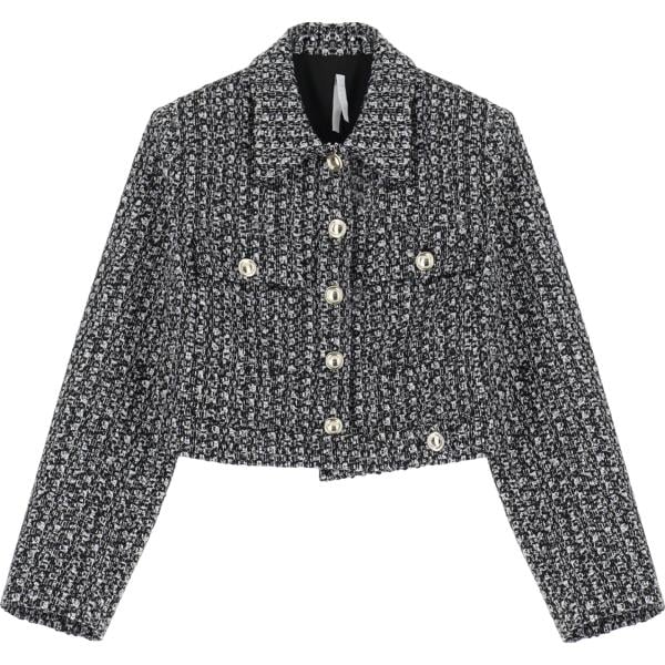 blazer Imperial grigio con stampe