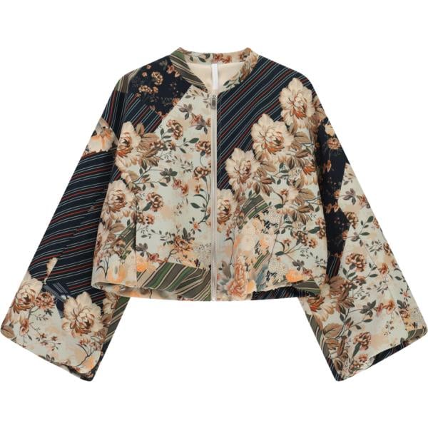 Bomber da donna a righe con zip Imperial Imperial