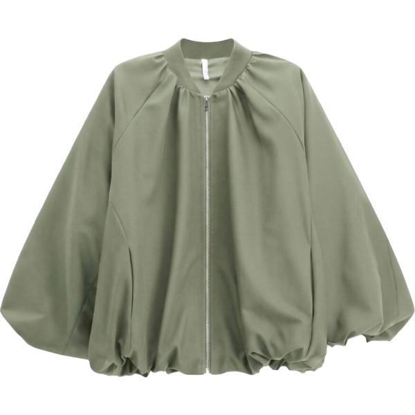 Bomber da donna in verde oliva con zip Imperial Imperial