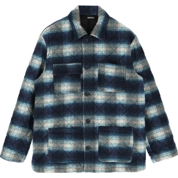 cappotti Imperial blu a quadri