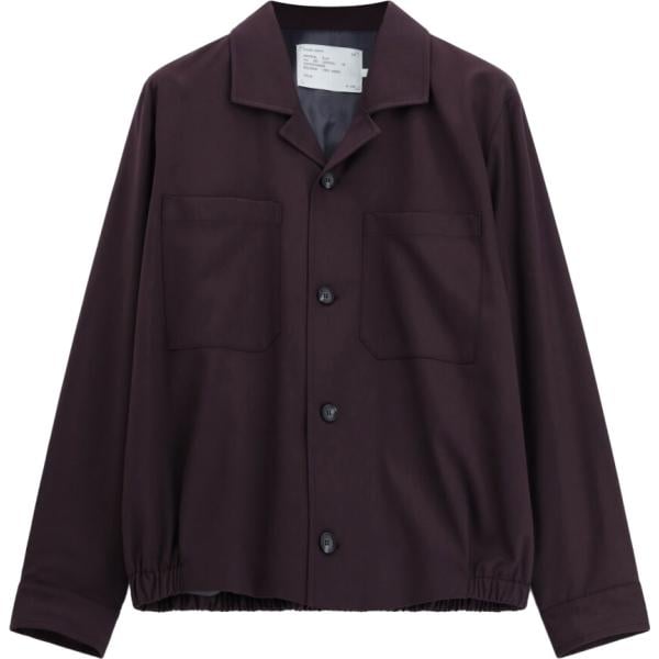 Cappotto da uomo in nero pece collo classico Imperial