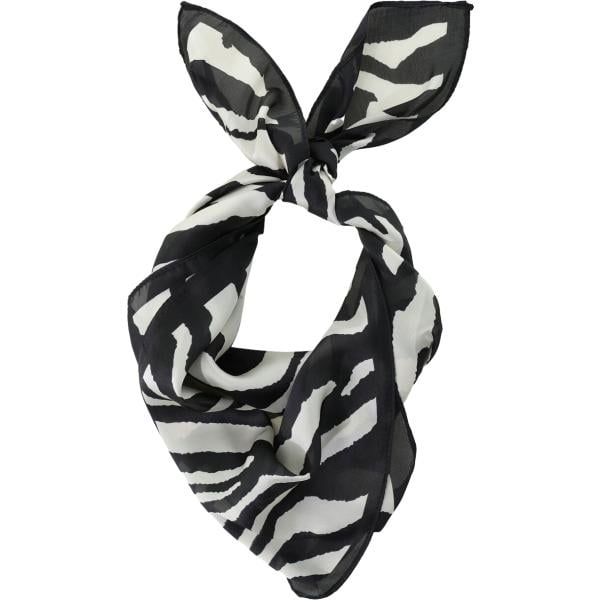 foulard Please nero con stampe
