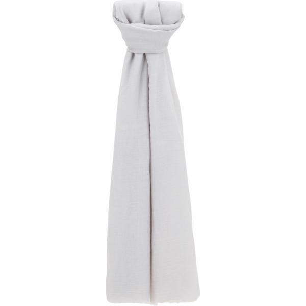 foulard Please grigio tinta unita