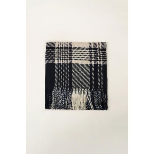 foulard Please bianco a righe