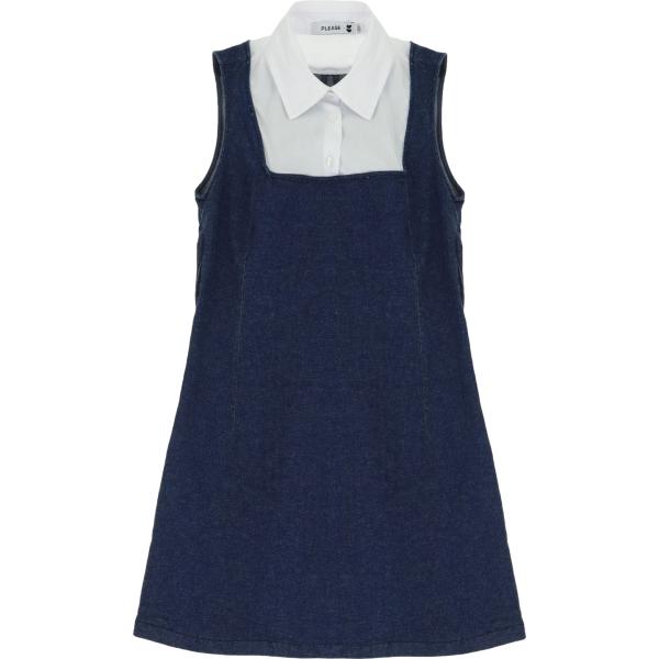 vestiti corti Please blu