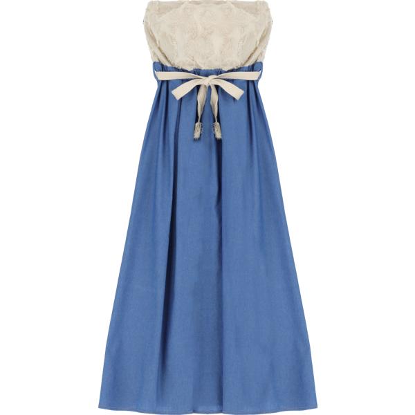 vestiti lunghi Please blu